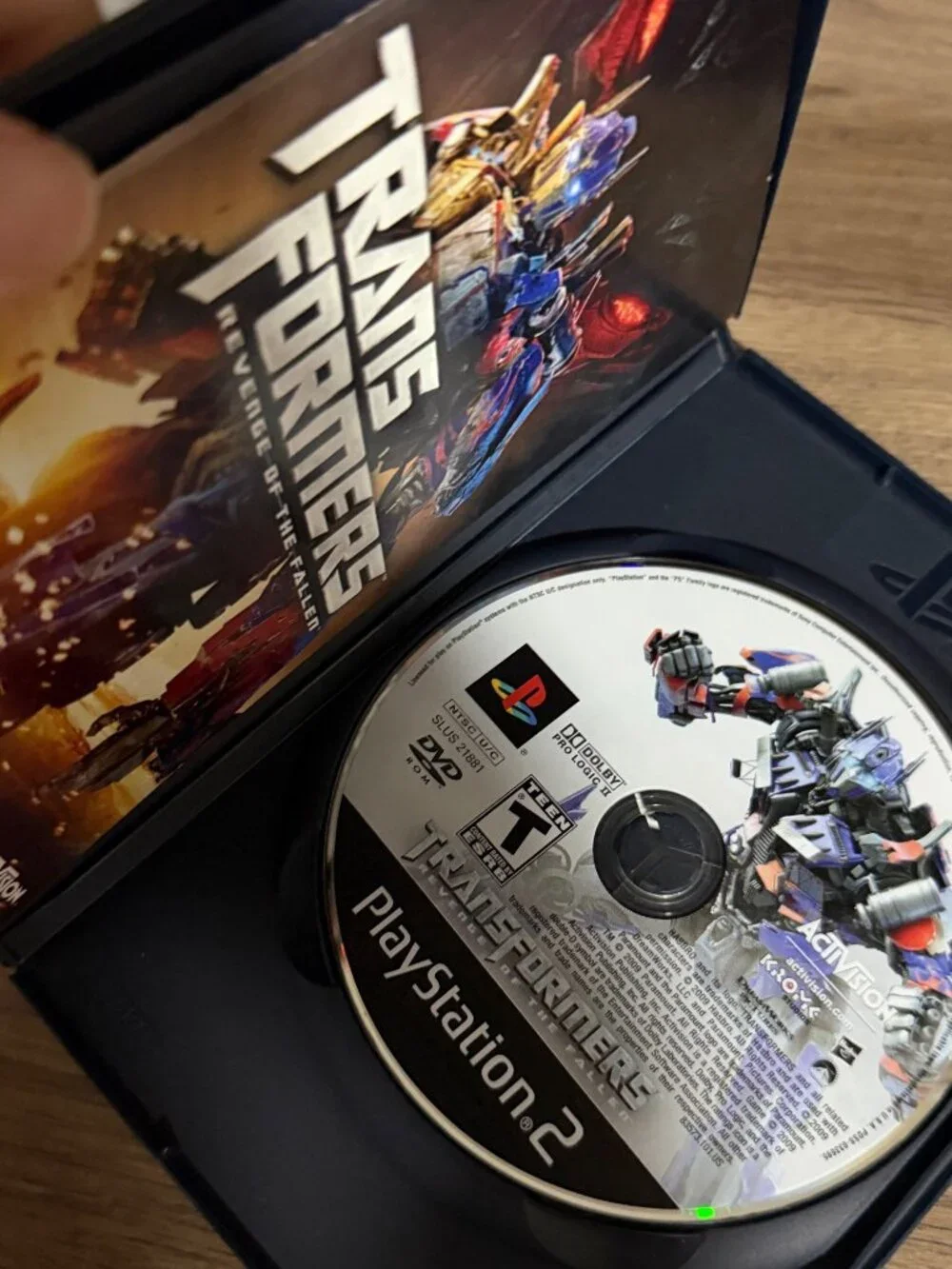 PS2 Transformers Revenge of the fallen